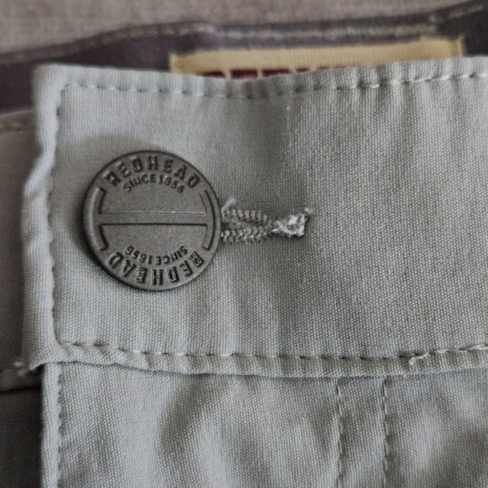 RedHead Stretch Gray Outdoors Hiking Fishing  Cargo Shorts Mens‎ Size 38